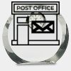 [CRY169] 4.5" Round Crystal Clock Thumbnail