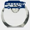 [CRY169] 4.5" Round Crystal Clock Thumbnail