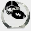 [CRY169] 4.5" Round Crystal Clock Thumbnail