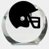 [CRY169] 4.5" Round Crystal Clock Thumbnail