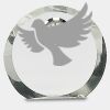 [CRY169] 4.5" Round Crystal Clock Thumbnail