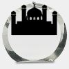 [CRY169] 4.5" Round Crystal Clock Thumbnail