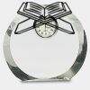 [CRY169] 4.5" Round Crystal Clock Thumbnail