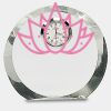 [CRY169] 4.5" Round Crystal Clock Thumbnail