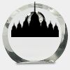 [CRY169] 4.5" Round Crystal Clock Thumbnail