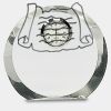[CRY169] 4.5" Round Crystal Clock Thumbnail