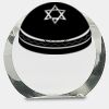 [CRY169] 4.5" Round Crystal Clock Thumbnail