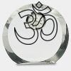 [CRY169] 4.5" Round Crystal Clock Thumbnail