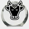 [CRY169] 4.5" Round Crystal Clock Thumbnail