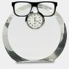 [CRY169] 4.5" Round Crystal Clock Thumbnail