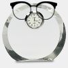 [CRY169] 4.5" Round Crystal Clock Thumbnail
