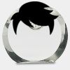 [CRY169] 4.5" Round Crystal Clock Thumbnail