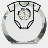 [CRY169] 4.5" Round Crystal Clock Thumbnail