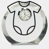 [CRY169] 4.5" Round Crystal Clock Thumbnail