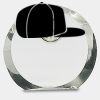 [CRY169] 4.5" Round Crystal Clock Thumbnail
