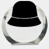 [CRY169] 4.5" Round Crystal Clock Thumbnail