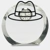 [CRY169] 4.5" Round Crystal Clock Thumbnail