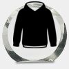 [CRY169] 4.5" Round Crystal Clock Thumbnail