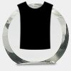 [CRY169] 4.5" Round Crystal Clock Thumbnail