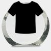 [CRY169] 4.5" Round Crystal Clock Thumbnail