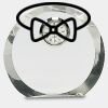 [CRY169] 4.5" Round Crystal Clock Thumbnail