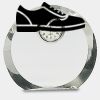 [CRY169] 4.5" Round Crystal Clock Thumbnail