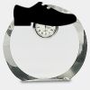 [CRY169] 4.5" Round Crystal Clock Thumbnail
