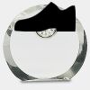 [CRY169] 4.5" Round Crystal Clock Thumbnail