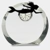 [CRY169] 4.5" Round Crystal Clock Thumbnail