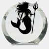 [CRY169] 4.5" Round Crystal Clock Thumbnail