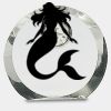 [CRY169] 4.5" Round Crystal Clock Thumbnail