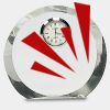 [CRY169] 4.5" Round Crystal Clock Thumbnail