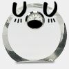 [CRY169] 4.5" Round Crystal Clock Thumbnail