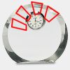 [CRY169] 4.5" Round Crystal Clock Thumbnail