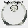 [CRY169] 4.5" Round Crystal Clock Thumbnail
