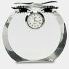 [CRY169] 4.5" Round Crystal Clock Thumbnail