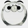 [CRY169] 4.5" Round Crystal Clock Thumbnail