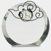 [CRY169] 4.5" Round Crystal Clock Thumbnail