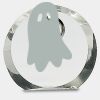 [CRY169] 4.5" Round Crystal Clock Thumbnail