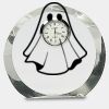 [CRY169] 4.5" Round Crystal Clock Thumbnail