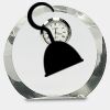 [CRY169] 4.5" Round Crystal Clock Thumbnail