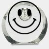 [CRY169] 4.5" Round Crystal Clock Thumbnail