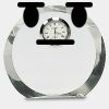 [CRY169] 4.5" Round Crystal Clock Thumbnail