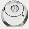 [CRY169] 4.5" Round Crystal Clock Thumbnail