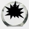 [CRY169] 4.5" Round Crystal Clock Thumbnail