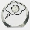 [CRY169] 4.5" Round Crystal Clock Thumbnail