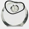 [CRY169] 4.5" Round Crystal Clock Thumbnail