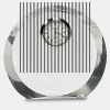 [CRY169] 4.5" Round Crystal Clock Thumbnail