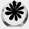 [CRY169] 4.5" Round Crystal Clock Thumbnail