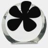 [CRY169] 4.5" Round Crystal Clock Thumbnail